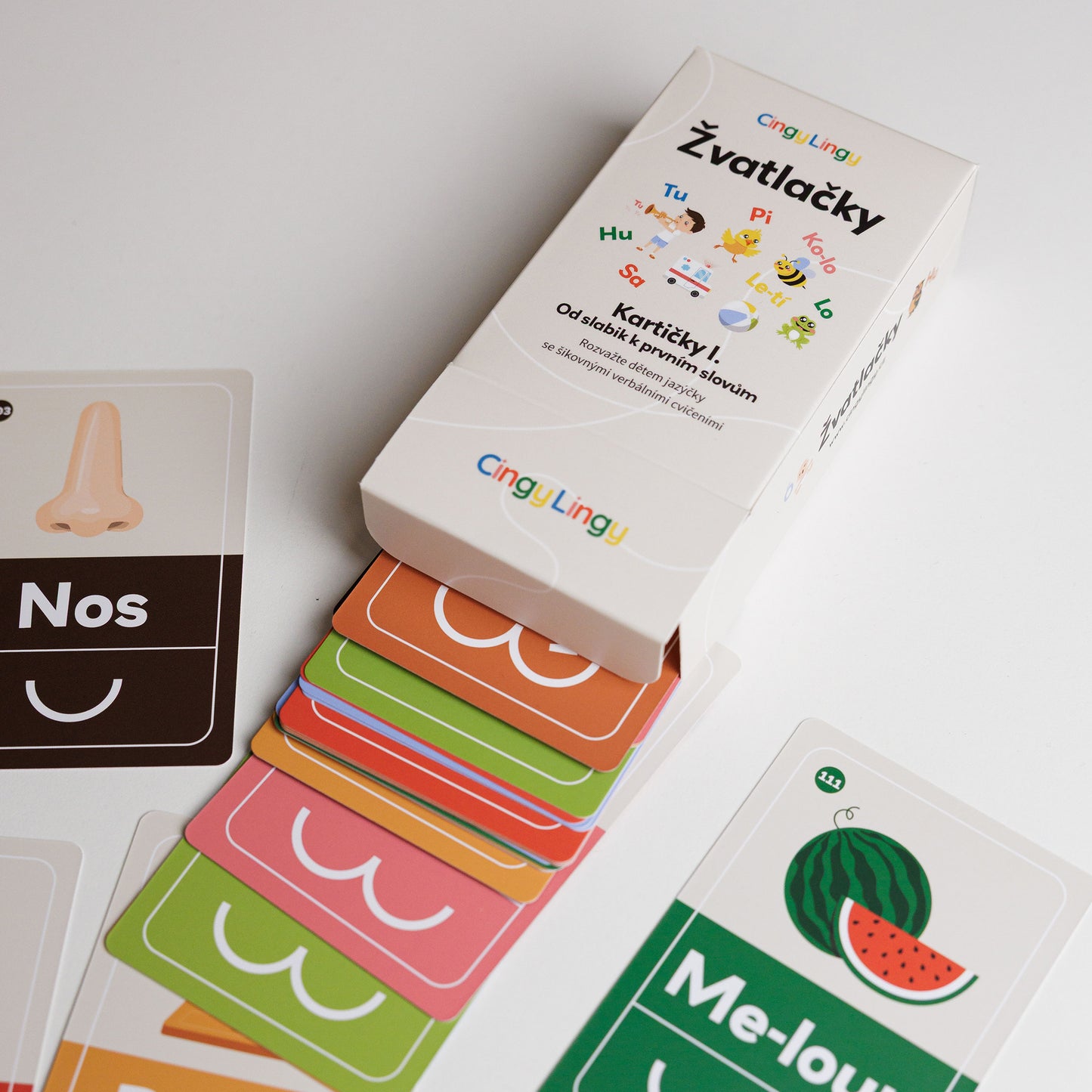 Žvatlačky I. – Od slabik k prvním slovům