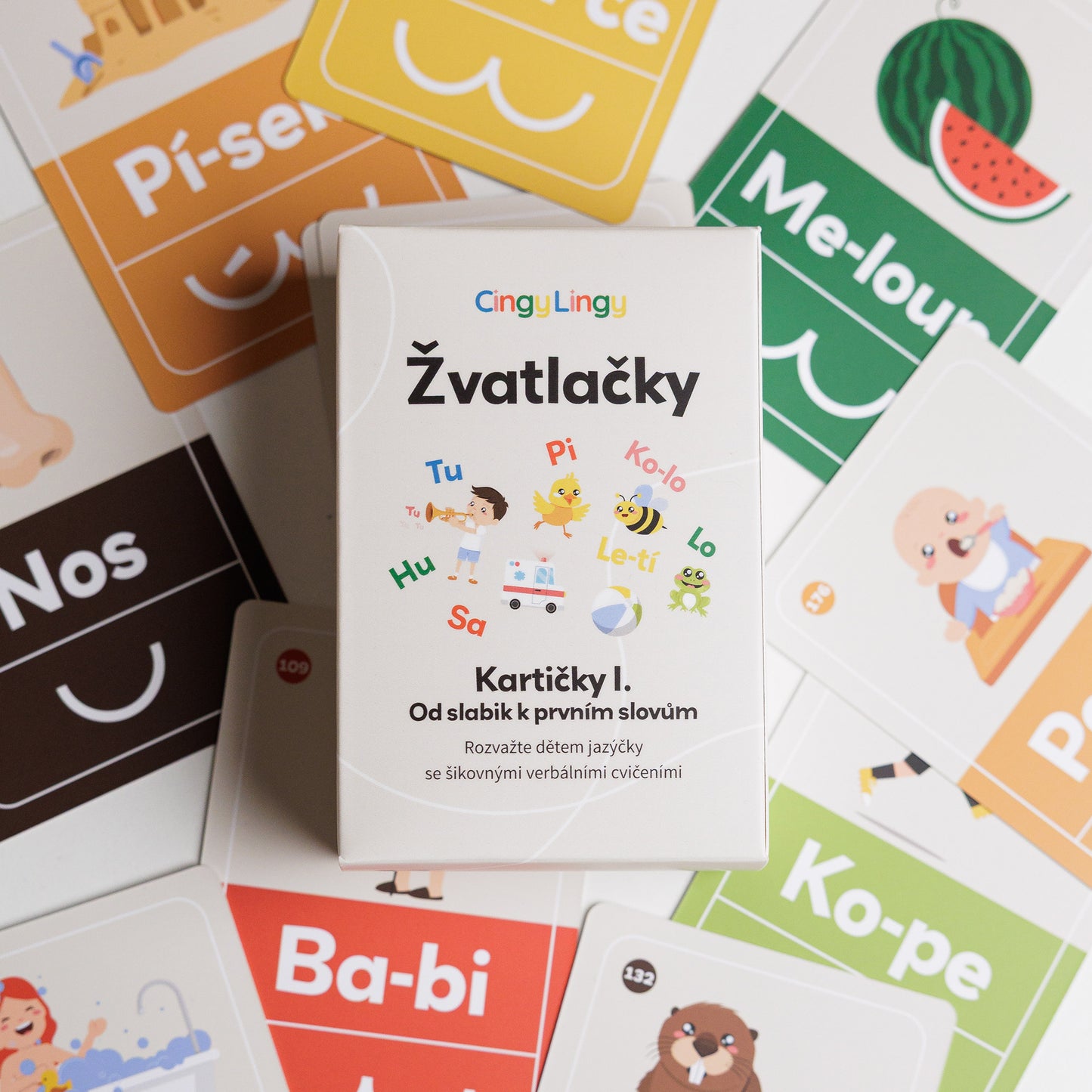 Žvatlačky I. – Od slabik k prvním slovům