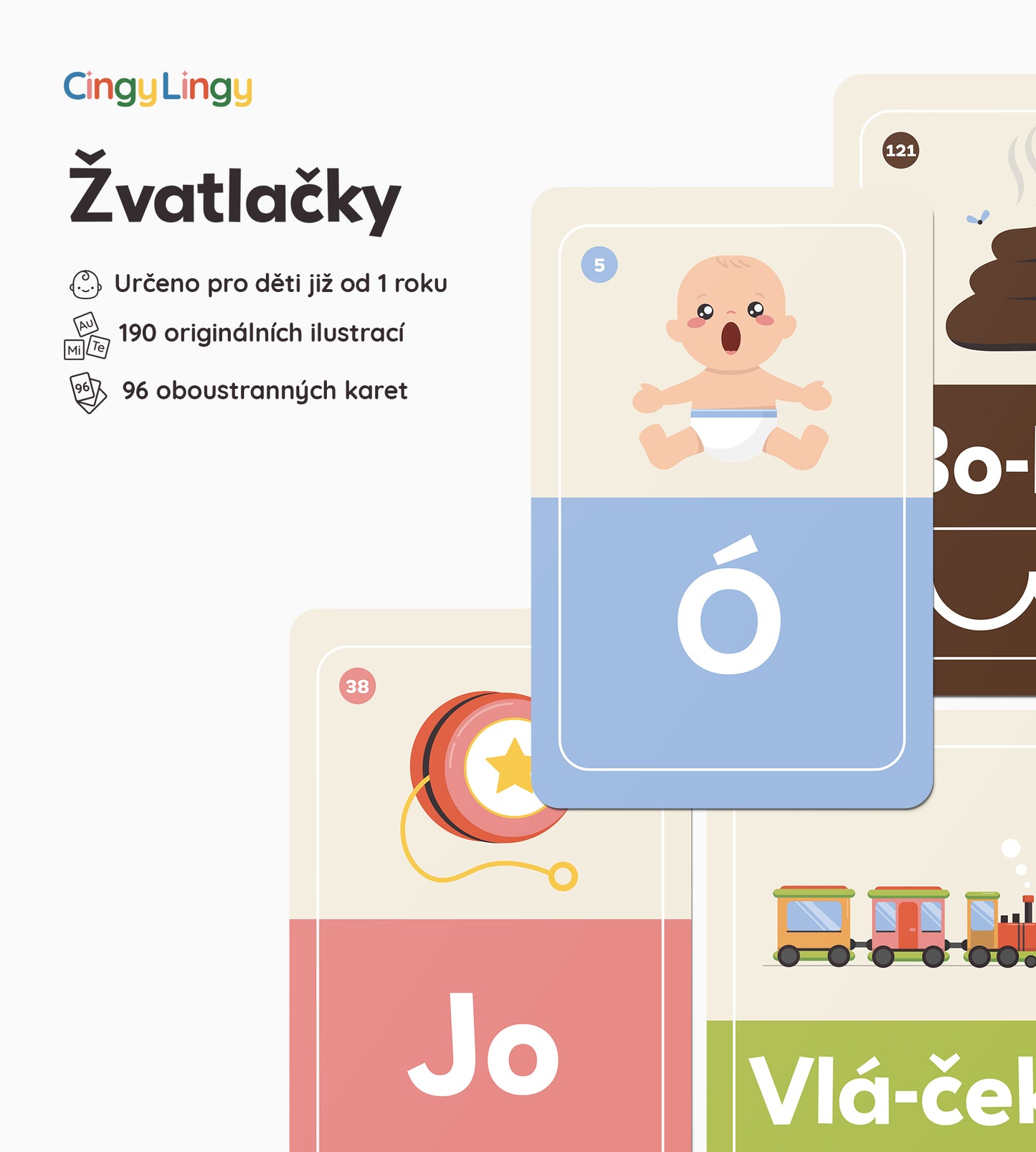 Žvatlačky I. – Od slabik k prvním slovům
